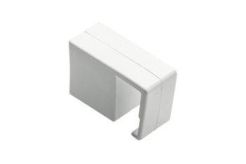 Conector pentru reling alb transversal MB Square 