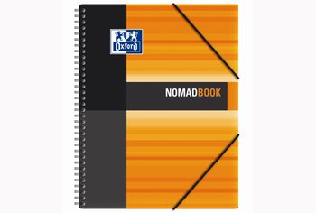 Bloncnotes cu elastic "nomad" Student, 24X31cm, 80foi, matematica 