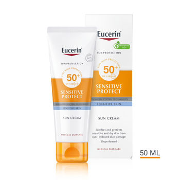 cumpără Eucerin Sun Sensitive Protect Cremă pentru piele sensibilă SPF 50+ 50ml în Chișinău 