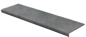 Ступень керамогранит для лестницы SERAVISTA beton Athracite 120x32.5 