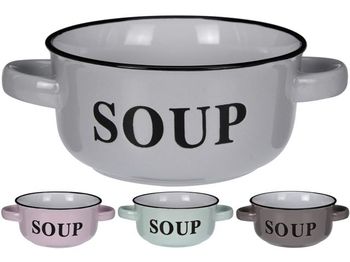 Cana pentru supa D13сm "Soup", cu doua manere 
