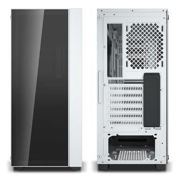 Case ATX Deepcool MATREXX 55 V3 ADD-RGB 3F, w/o PSU, 3x120mm,Tempered Glass, RGB, USB3.0, White 