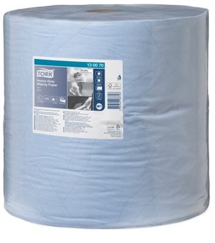Протирочная бумага 430 W1, 2сл., 340м, 34x36.9, 1000 листов, Голубой, Advanced 