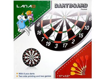 Darts D41cm, grosimea 1cm si 6sageti 