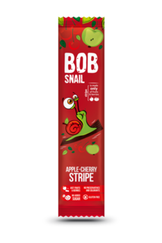 Dulciuri naturale de mere și vișine Bob Snail, 14g 