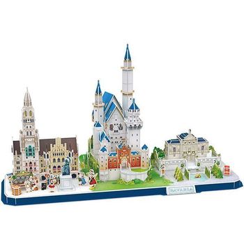 cumpără CubicFun puzzle 3D City Line Bavaria în Chișinău 