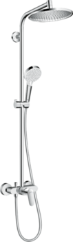 Sistema de  dus hansgrohe Crometta S 240 1jet Showerpipe cu mixer 