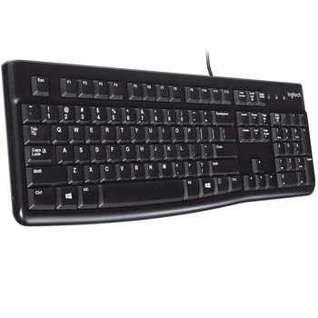 Клавиатура Logitech K120 Black, Keyboard for Business, USB, 920-002522 (tastatura/клавиатура)