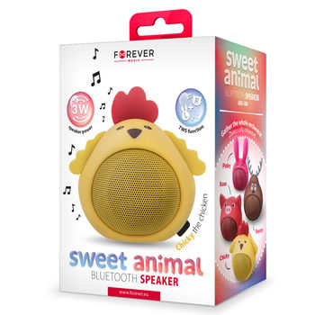 Forever Bluetooth Speaker, Animal Chicken Chicky, ABS-100 