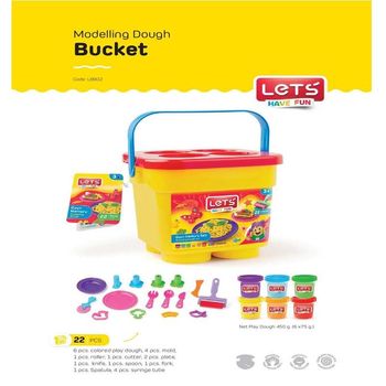 купить Lets Набор пластилина Bucket в Кишинёве 