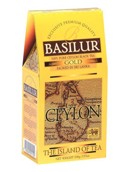 купить Чай черный Basilur The Island of Tea Ceylon GOLD, 100г в Кишинёве 
