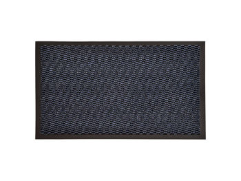 Covoras pentru antreu 40X60cm Luance Lisa, albastru, PVC/PP 