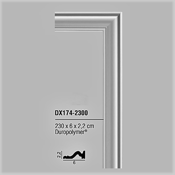 DX174-2300 ( 6 x 2.2 x 230 см.) 