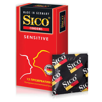cumpără Prezervative Sico N12 Sensitive (cu forme anatomice) în Chișinău 