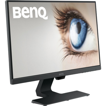 23.8" BenQ GW2480E, Black, IPS, 1920x1080, 75Hz, 5ms, 250cd, CR1000:1,D-Sub+HDMI+DP , Spkrs 