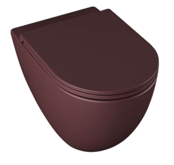 Унитаз подвесной WC rimless Infinity MULTICOLOR с крышкой soft close 