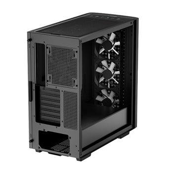 Case ATX Deepcool CK560, w/o PSU,3x120mm ARGB & 1x140mm fans,TG, GPU Holder,1xTypeC, 2xUSB3.0, Black 