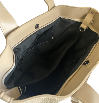 Geanta shopper Casual Beige 