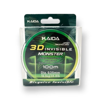 Монофильная леска KAIDA 3D 100м  0.40 