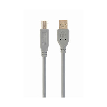 Gembird CCP-USB2-AMBM-6G, Cable USB2.0 Professional series, 1.8 m, USB 2.0 A-plug B-plug, Gray (cablu USB/кабель USB)