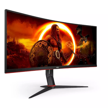 34.0" Monitor Gaming AOC CU34G2XP/BK, VA 3440 x 1440 WQHD, Black 