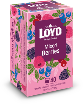 LOYD Mixed Berries, 40 пак 