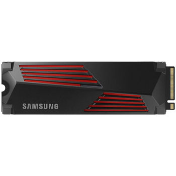 Solid state drive intern 1TB SSD PCIe 4.0 x4 NVMe 2.0 M.2 Type 2280 Samsung 990 PRO w/ Heatsink MZ-V9P1T0CW, Read 7450MB/s, Write 6900MB/s (solid state drive intern SSD/внутрений высокоскоростной накопитель SSD)