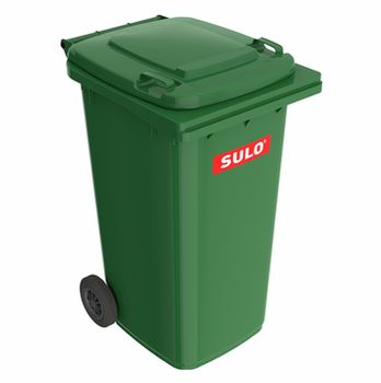 240L, Двухколёсный контейнер SULO MGB, Зеленый 