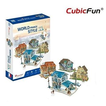 купить CubicFun пазл 3D World Style France в Кишинёве 