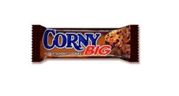 Baton de cereale cu biscuiți cu ciocolată Corny Big, 50g 