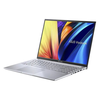 Laptop ASUS Vivobook 16X X1603ZA Silver, 16.0 Display/Intel Core i5-12500H 3.3-4.5GHz/16GB DDR4/SSD 512GB/Intel Iris Xe Graphics/802.11ax/BT5.x/USB Type-C/HDMI/USB 3.2/HD WebCam/llum. Keyboard/16.0 IPS FHD+ (1920x1200)/No OS X1603ZA-MB161