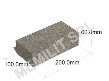 купить Bибропрессованная тротуарная плитка  (200x100x60mm) в Кишинёве 