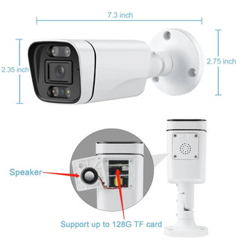 купить 2MP POE/MIC/MicroSD/Audio METAL TIPBF2 TECOVISION в Кишинёве 