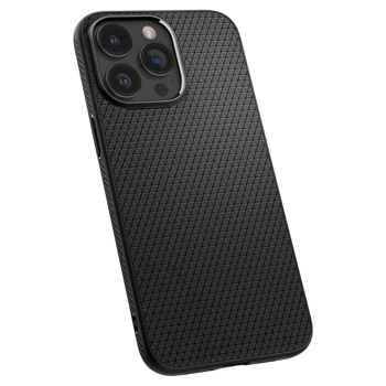 Spigen iPhone 15 Pro Max, Liquid Air, Matte Black 