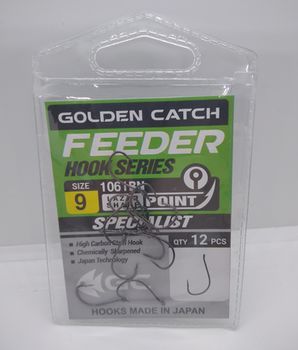 Крючки Golden Catch Feeder Nr9, 12шт 