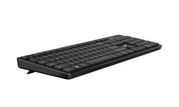 Keyboard Genius SlimStar M200, Low-profile, Chocolate Keycap,  Fn Keys, Black, USB 