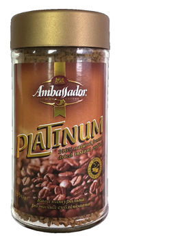 Cafea AMBASSADOR Platinum рас. 190г 