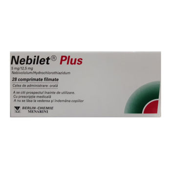 cumpără Nebilet Plus 5mg/12,5mg comp.film. N14x2 în Chișinău 