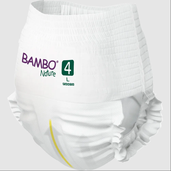 Набор Трусики Bambo Nature 4, 7-14 кг, 40 шт 