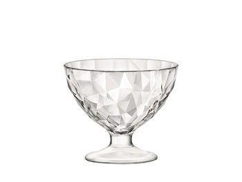 Креманка Diamond 360ml стекло, прозрачная 
