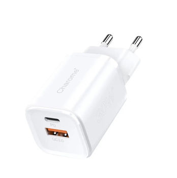 Charome Wall Charger C11 Pure PD+QC3.0 30W, White 