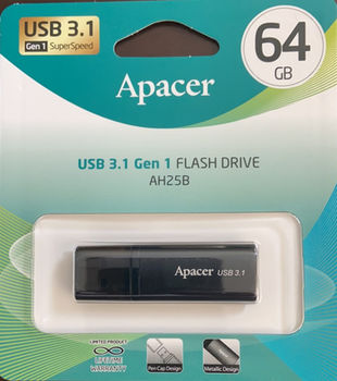 USB 3.1  Flash накопитель Apacer AH25B (64GB) 