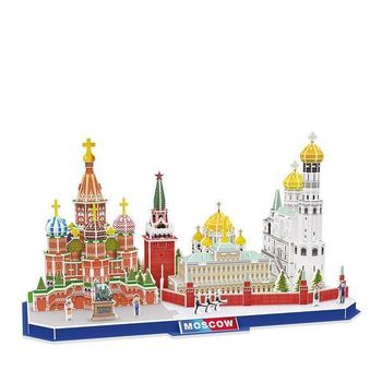 купить CubicFun пазл 3D City line Moscow в Кишинёве 