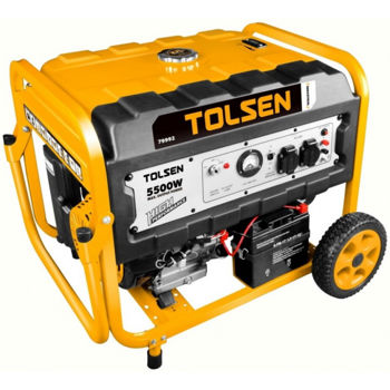 Generator pe benzina Tolsen 79992 5,5 kW cu starter electric 