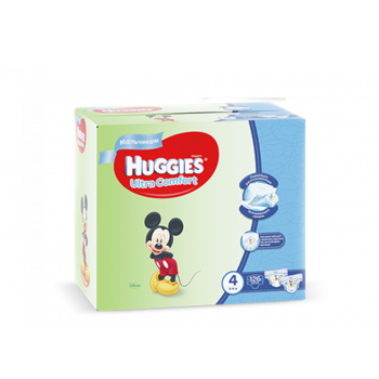 купить Huggies подгузники Ultra Comfort Disney Box 4 для мальчиков, 8-14кг. 126шт в Кишинёве 