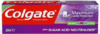 cumpără Colgate Junior pastă de dinți Mild Mint, 6+ ani,  50 ml în Chișinău 