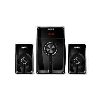 Колонки Active Speakers SVEN MS-307 Black, Bluetooth, FM Tuner, USB port, SD slot ( 2.1 surround, RMS 40W, 20W subwoofer,  2x10W Satellites ) (boxe sistem acustic/колонки акустическая сиситема)