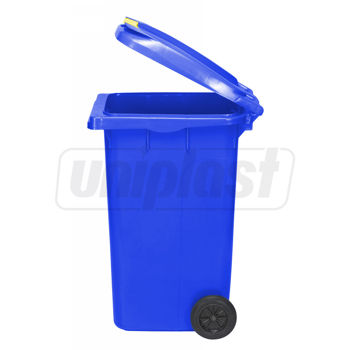 купить Бак мусорный 240 л - на колесах (синий)  UNI в Кишинёве 