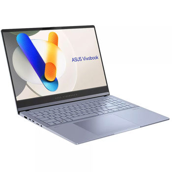 Ноутбук 15.6 ASUS Vivobook S 15 OLED S5506MA Mist Blue, Intel Core Ultra 5 125H 1.2-4.5Ghz/16GB LPDDR5X/SSD 512GB PCIE G4/Intel Arc Graphics/WiFi 6E 802.11ax/BT5.3/HDMI/FHD camera IR/Illum. Keyb./15.6 OLED 120Hz 400nits 3K 16:9 (2880x1620)/No OS S5506MA-MA083