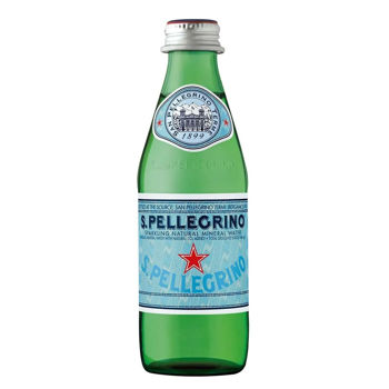 San Pellegrino apă minerală naturală slab carbogazoasă, 250 ml 